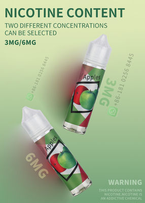 Paket OEM Cair Nikotin Rendah Garam E-Rokok Vaping