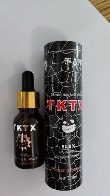 Solusi Anestesi Tato Cair TKTX 30ml Warna Transparan Tanpa Rasa Sakit