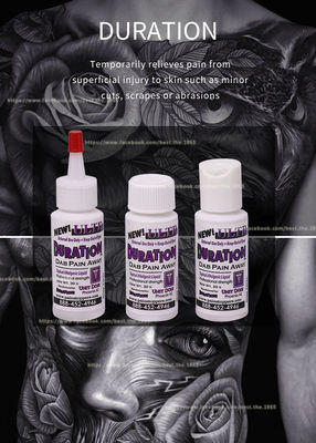 Makeup Permanen Tato Mati Rasa Gel 30ml OEM Logo Pain Free Tattoo Anesthetic Gel