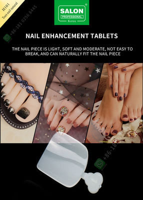 Toes Nail Seamless Nail Piece Lady French Style Artificial False Nails Half Tips and Full Cover False Nail