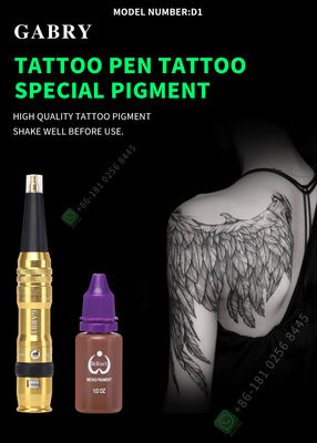 Mesin Makeup Permanen Aluminium 10V Pena Tato Nirkabel