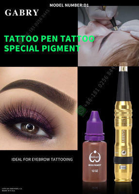 Mesin Makeup Permanen Aluminium 10V Pena Tato Nirkabel