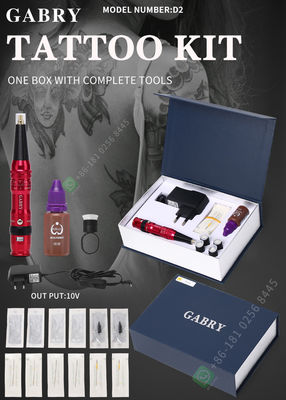 1 Kit Pena Mesin Tato Kecantikan Nirkabel Untuk Make Up Permanen Bibir