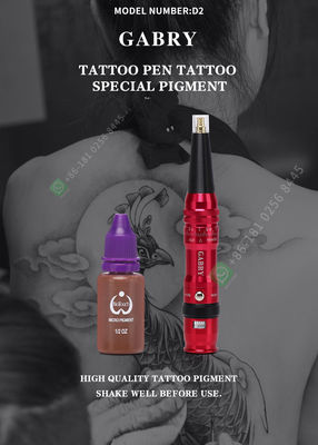 1 Kit Pena Mesin Tato Kecantikan Nirkabel Untuk Make Up Permanen Bibir