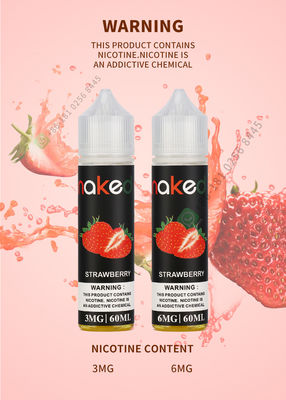 Vape Liquid E-Cigarette Oil Rasa Stroberi 5mg 6mg Nikotin MSDS
