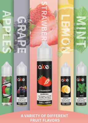 Vape Liquid E-Cigarette Oil Rasa Stroberi 5mg 6mg Nikotin MSDS
