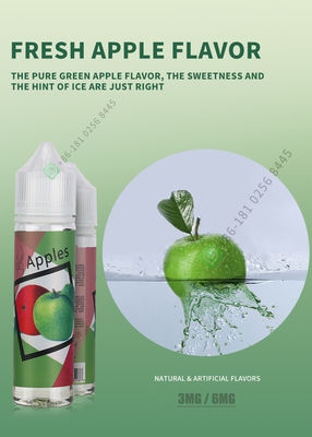 FCC 3mg 6mg E-Liquid Vape Juice Vaping Liquid 24 Bulan Umur Simpan