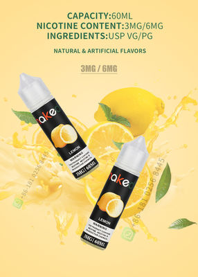 30pg 30ml E Rokok Vaping Kustomisasi Rasa Lemon Cair