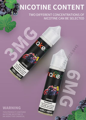 100mL Vapor Juice E Liquid Untuk Rokok Elektronik Bahan Alami Rasa Anggur