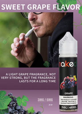 6mg 18mg E Rokok Vaping Cair Jus Vaping Cair OEM