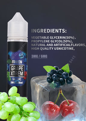 OEM 2.029OZ Jus Vape 6mg 11mg 12mg Bahan Nikotin FCC