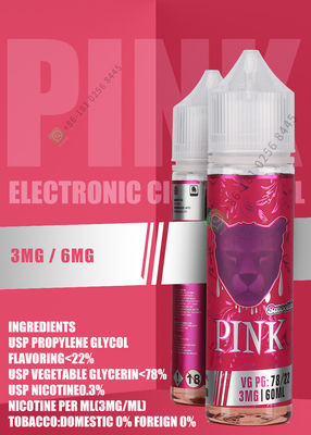 30ml 60ml Jus Vape Nic Garam Nikotin Kekuatan 3mg 6mg