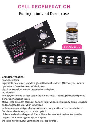 OEM Stalidearm Peremajaan Sel Wajah Mesoterapi Injeksi Perbaikan Mencerahkan Serum Pelembab