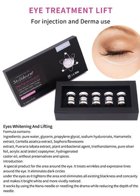 Kualitas tinggi Skin Booster Eye Whitening And Lifting Liquid Injection Serum Set Disesuaikan Dengan Volume 5ml