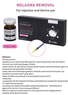 5ml Anti Melasma Serum Injeksi Cairan Set Dengan OEM kustomisasi