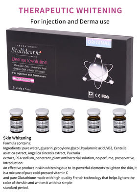 OEM ODM Skin Booster Hydrating Remove Dark Spot Facial Ampule Whitening Facial Mesotherapy Serum Injeksi