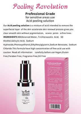 30ml Skin Peeling Serum / Professional Grade Liquid Set untuk Solusi Pengelupasan Kulit Wajah