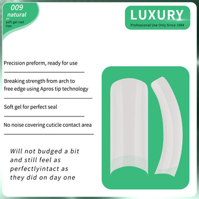 Customisable Long Last Square False Nails untuk Nail Art Salon dengan Layanan OEM
