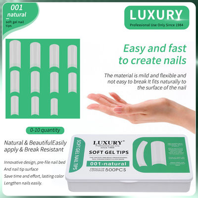 Tips kuku gel lembut profesional yang tahan lama untuk ekstensi kuku di salon seni