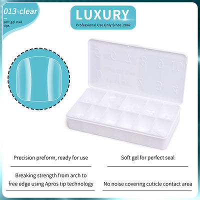 Set Gel Kuku Tangan Penutup Gel Kuku Tangan Dalam 11 Ukuran Kuku Tangan Palsu Akrilik
