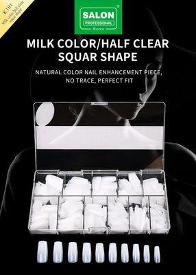500pcs/Box ABS Salon profesional kuku palsu untuk DIY seni kuku