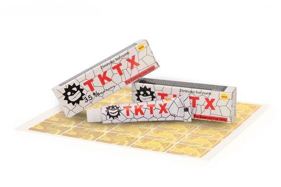 Krim Pereda Nyeri TKTX dengan Lido Caine untuk Pereda Nyeri 3-5 Jam dan Riasan Semi-Permanen