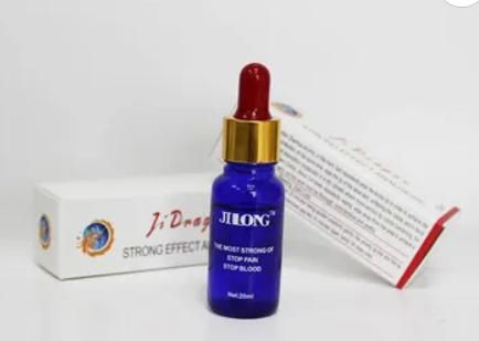 Jilong Fast-Acting Tattoo Numbing Solution 20ml/botol untuk meredakan rasa sakit Menghentikan pendarahan dan mencegah alergi