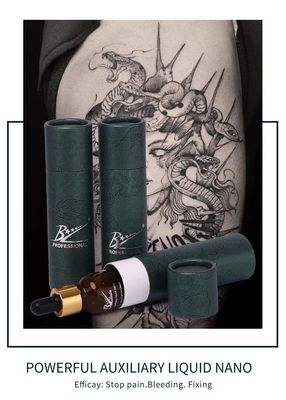 Cepat Berfungsi 25ml Cairan Tettoo Numbing untuk Penghilang Rasa Sakit di Alis & Bibir Solusi Anestetik Topikal