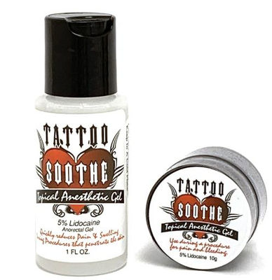 5% Lidocaine 4% Tetracaine Tattoo Numbing Gel 1 FL OZ Gel anestesi topikal untuk meringankan rasa sakit