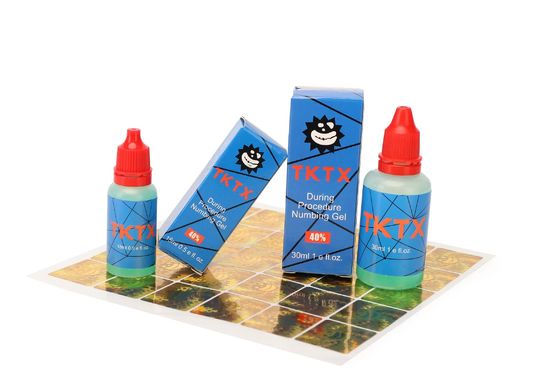 TKTX Numbing Gel 15ml Blue Gel dengan 9% Lidocaine untuk meredakan rasa sakit