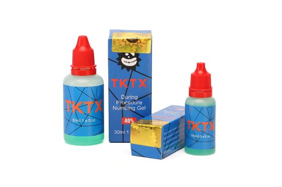 TKTX Numbing Gel 15ml Blue Gel dengan 9% Lidocaine untuk meredakan rasa sakit