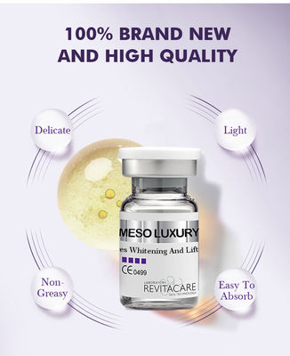 Private Label Anti Kerut Meso Serum Microneedling 6 pcs/Set Menghilangkan Lingkaran Hitam Serum Kerut Mata