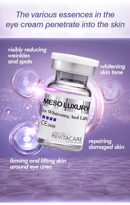 Private Label Anti Kerut Meso Serum Microneedling 6 pcs/Set Menghilangkan Lingkaran Hitam Serum Kerut Mata