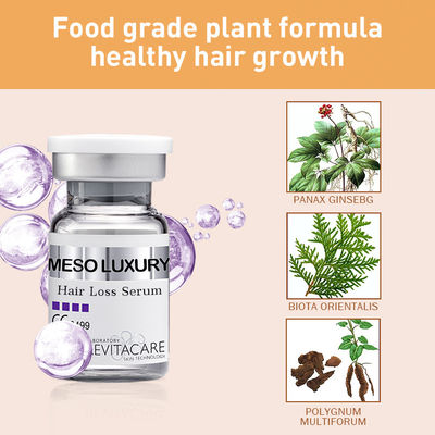 Perawatan Serum Pertumbuhan Kembali Rambut Herbal Alami 10ml Label Pribadi Kustom