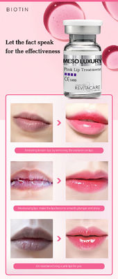 Pink Luxury Vitamin C Lip Serum Meso Organic Treatment Serum Pencerah Bibir