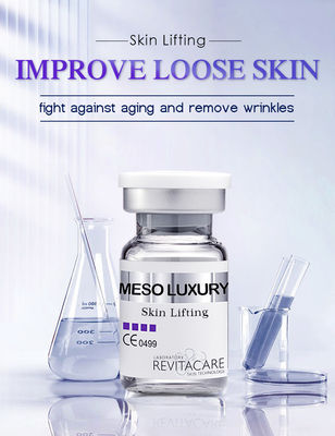 Serum Meso Anti Penuaan Microneedling Serum Pengangkat Kulit Mesoterapi Transparan