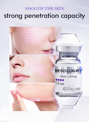 Serum Meso Anti Penuaan Microneedling Serum Pengangkat Kulit Mesoterapi Transparan
