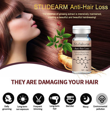 10ml Serum Anti Rambut Rontok Bahan Tanaman Serum Pertumbuhan Rambut Alami Microneedling