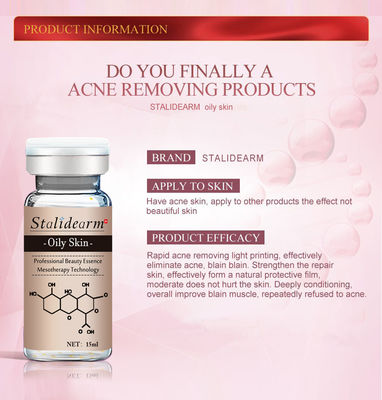 Serum Herbal Organik Anti Jerawat Label Disesuaikan Dermapen Esensi Wajah Untuk Kulit Berminyak