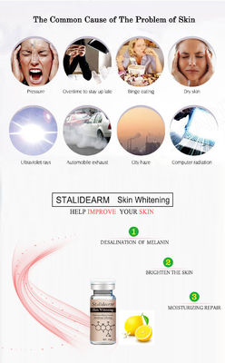Kulit lebih cerah Meso Serum Microneedling Logo Disesuaikan Serum Pemutih Anti Penuaan