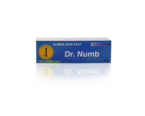 DR NUMB 10G Tato Tanpa Rasa Sakit Krim Lidokain Krim Makeup Permanen Mati Rasa Krim Eyeliner Tato Mati Rasa Cream