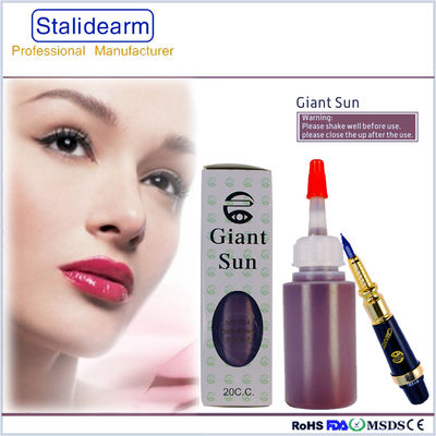 GIANT SUN Semi Permanent Makeup Pigment / Tinta Tato Asli 20ml Untuk Tato Alis Bibir