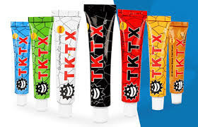 Makeup Permanen TKTX Tattoo Numbing Cream Asli Lidocaine Yellow 10g