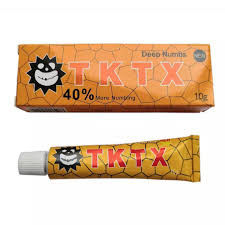 Makeup Permanen TKTX Tattoo Numbing Cream Asli Lidocaine Yellow 10g