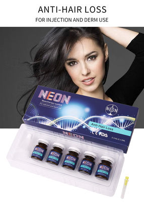 Asli Anti Rambut Rontok Perawatan Injeksi Pertumbuhan Kembali Rambut Esensi Alopecia Areata Mesotherapy Serum untuk Rambut