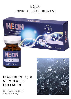 Q10 Meso Terapi Serum Anti Penuaan Asam Hyaluronic Serum Injeksi