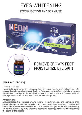 Neon Merek Asli Anti Kerut Serum Mata Mesotherapy Injeksi Whitening Serum Mata