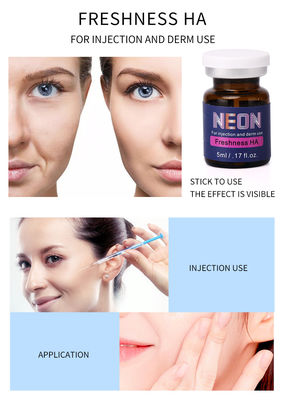 OEM Meso Therapy Serum Kesegaran Ha Injeksi Asam Hyaluronic Pelembab