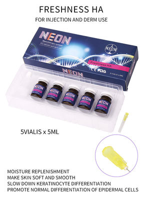 OEM Meso Therapy Serum Kesegaran Ha Injeksi Asam Hyaluronic Pelembab