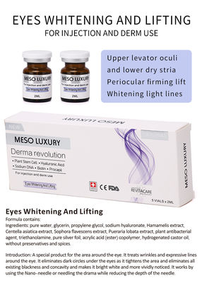Solusi Mesoterapi Stalidearm Injeksi Exosomes Serum Diformulasikan Di Prancis Mata Whitening Dan Lifting